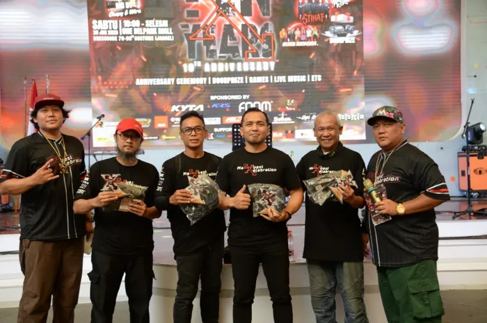 Usung MaxiFestXelebration, Ribuan Bikers Hadiri Satu Dekade Jakarta Max Owners