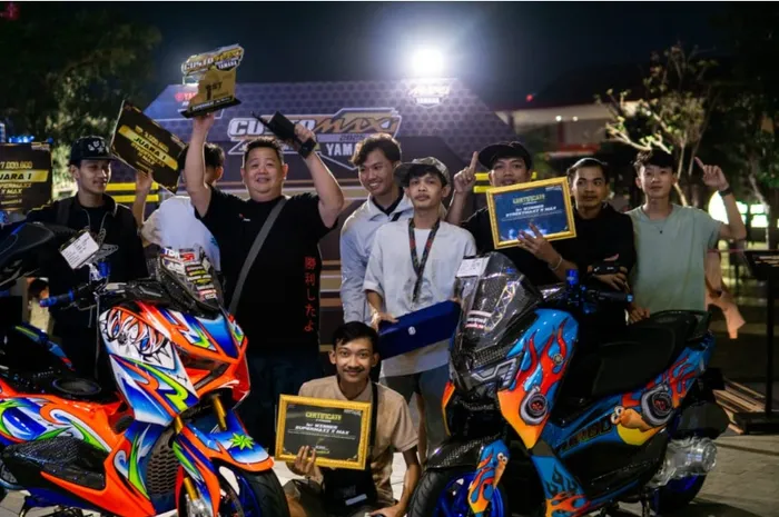 Dari Batik Sampai MotoGP Look, Ini Daftar Jawara CustoMAXi Yamaha Jabodetabek 2025