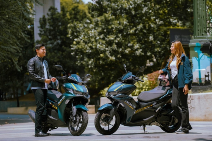 Muncul Tiruan Yamaha Aerox, Skutik Baru Aveta Nova 160 SE Harganya Beda Segini
